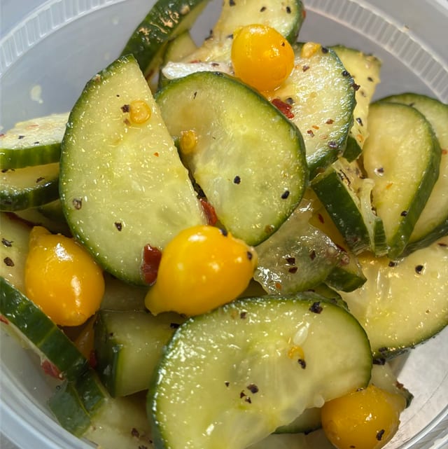 Cucumber Salad.
